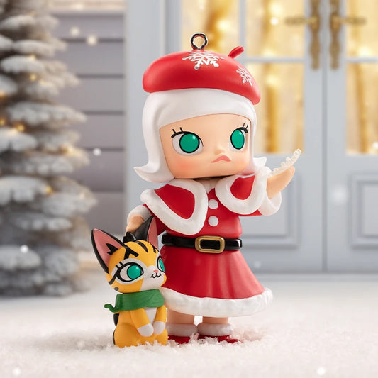 POP MART MOLLY Castle Miracle Box Series Figures Action Figure Cute Toy