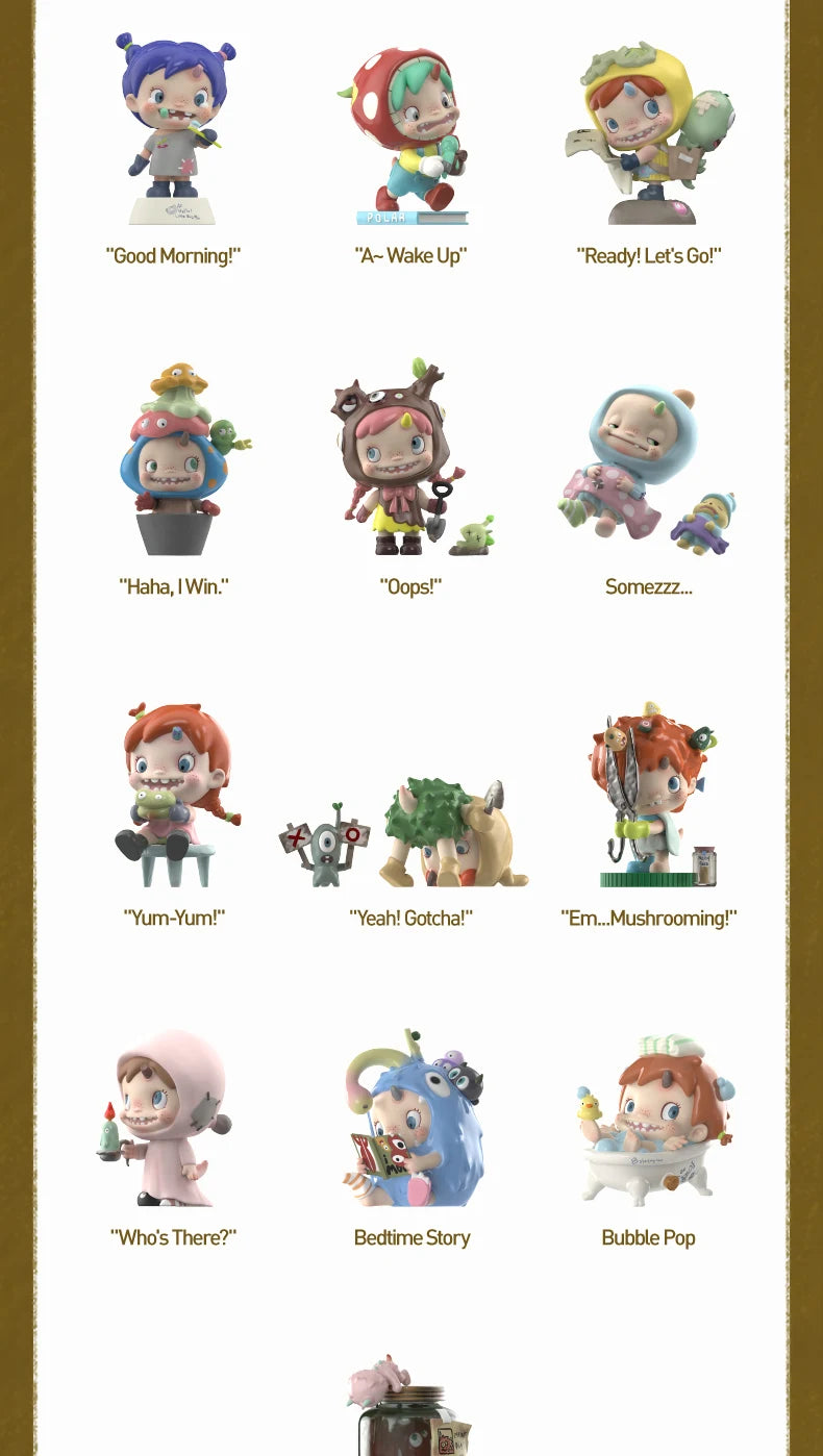 POP MART POLAR - HELLO POLAR Season 1 Series Figures Mystery Box 1PC/12PCS POPMART Blind Box Figure