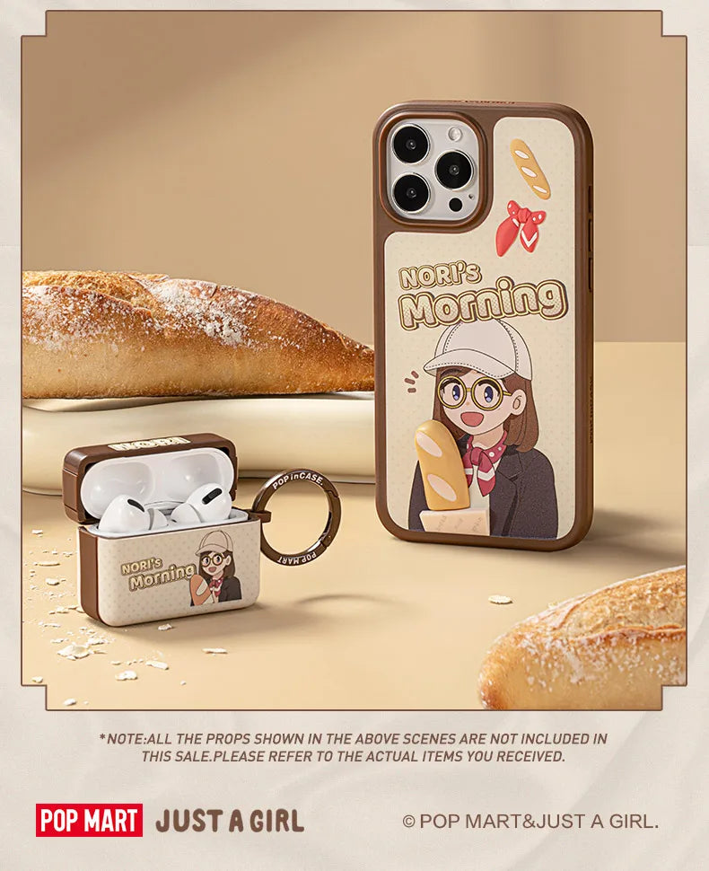 POP MART NORI's Morning Series Phone Case For iPhone 13 Pro Max