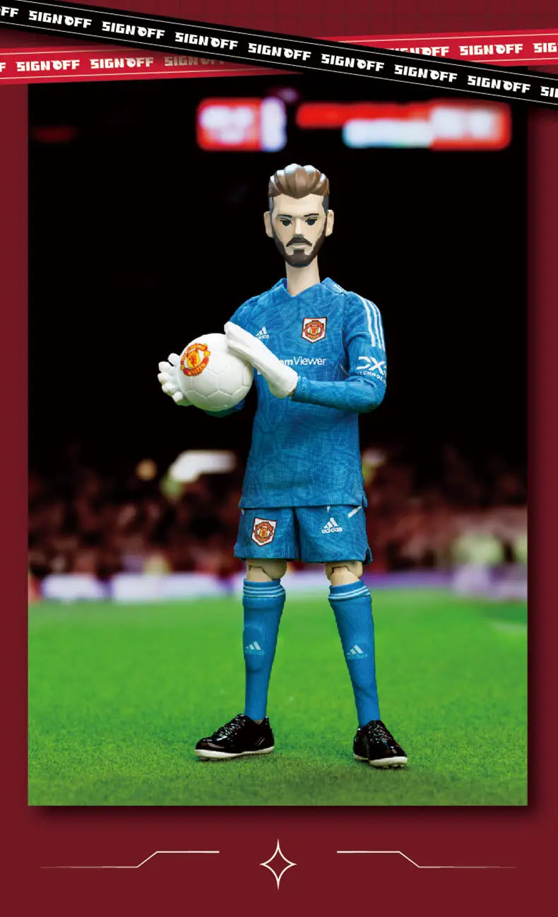 SIGNOFF X ZEROWORKS MANCHESTER UNITED COLLECTIBLE ACTION FIGURE Ball-jointed Doll
