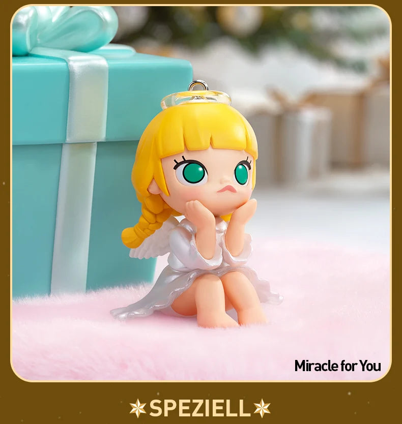 POP MART MOLLY Castle Miracle Box Series Figures Action Figure Cute Toy
