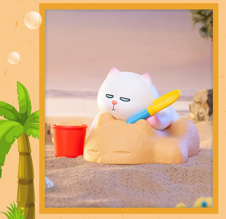 POP MART ViViCat Holiday Series Mystery Box 1PC/9PCS Blind Box POPMART Action Figurine Cute Cat Kids Toy