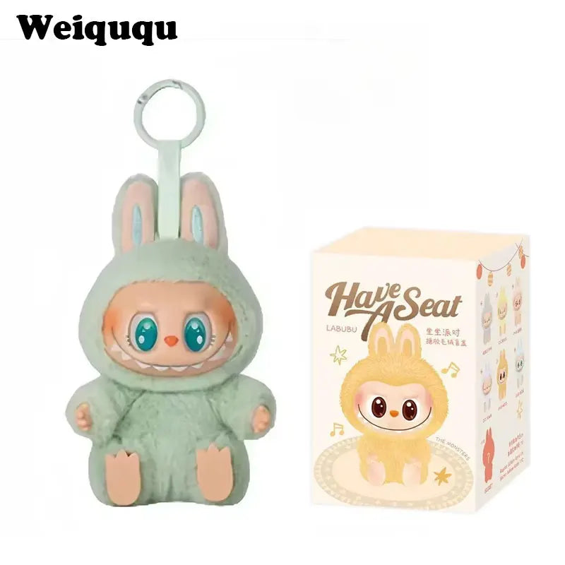 Labubu Heartbeat Macaron Monster Face Blind Box Figurine