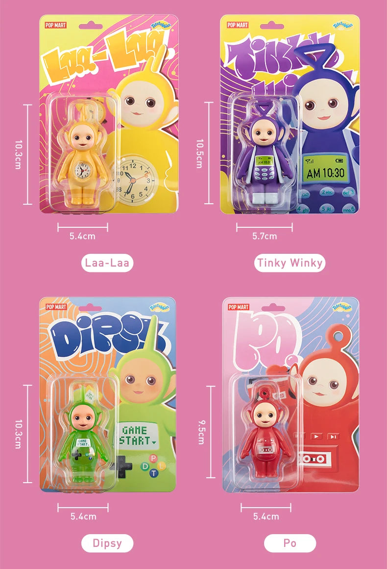 POP MART Teletubbies Trendy Figure Teletubbies Po Laa-Laa Dipsy Tinky Winky
