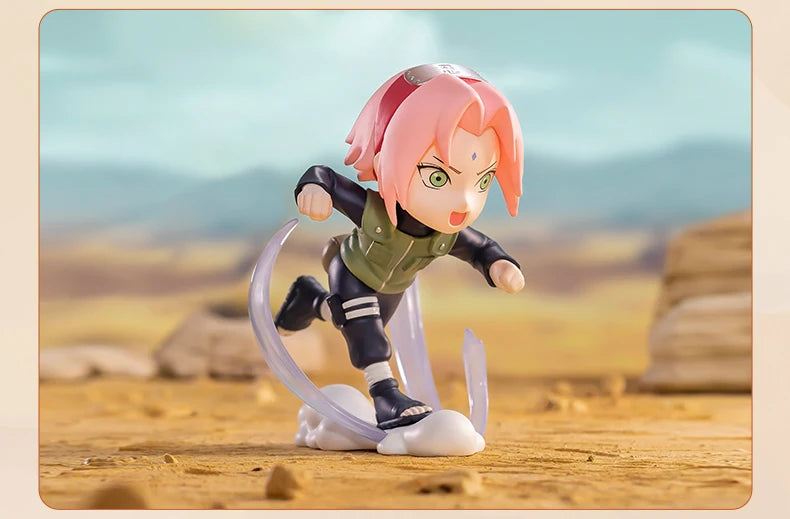 POP MART NARUTO NINKAI TAISEN Series Mystery Box 1PC/12PCS POPMART Blind Box Anime Action Figure
