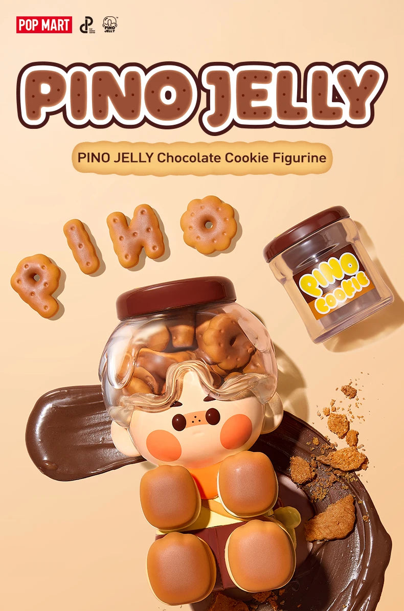 POP MART PINO JELLY Chocolate Cookie Figurine