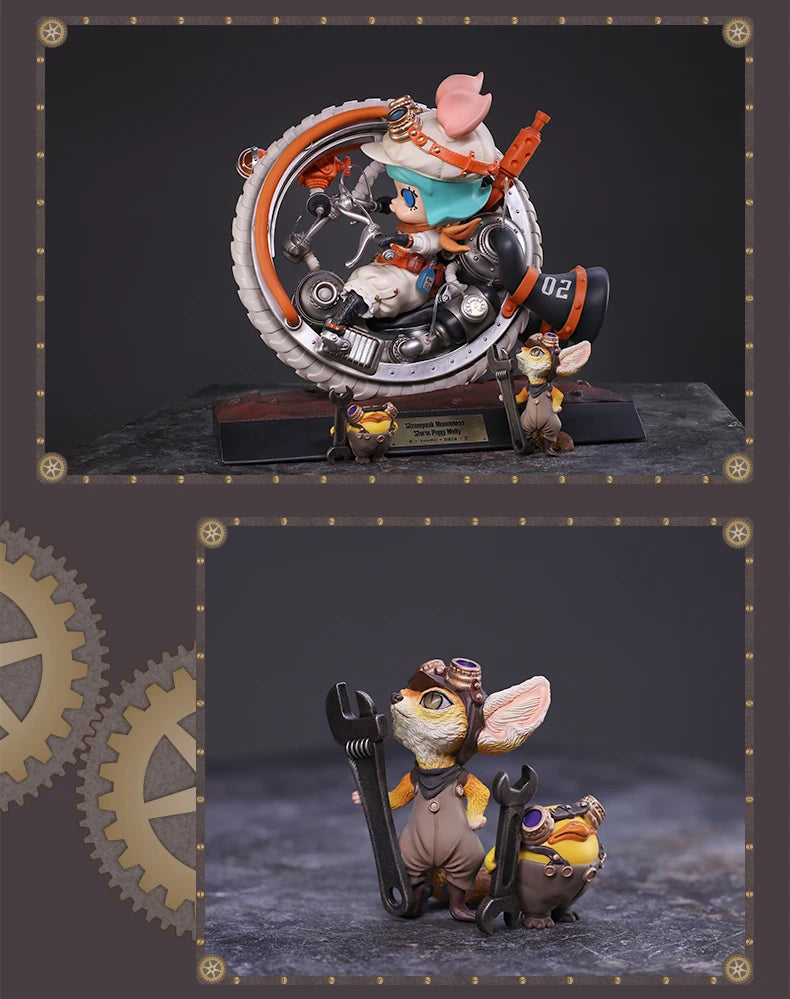 POP MART STEAMPUNK MONOWHEEL STORM PIGGY MOLLY - SPECIAL EDITION Limited to 1PC per user ID