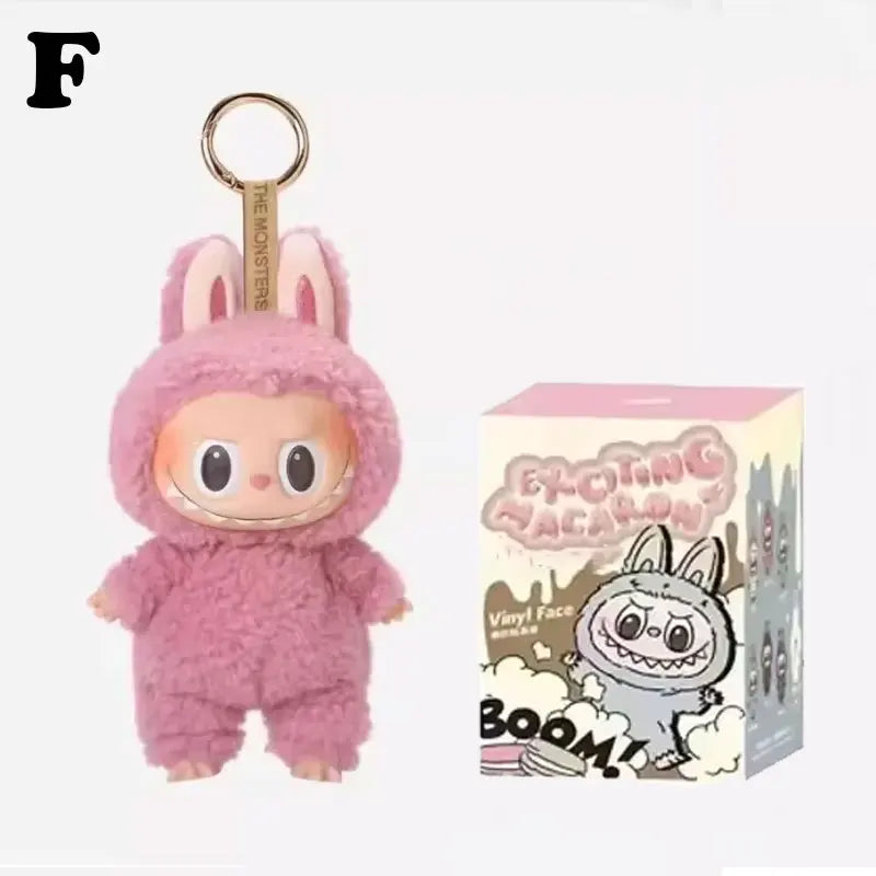 Labubu Heartbeat Macaron Monster Face Blind Box Figurine