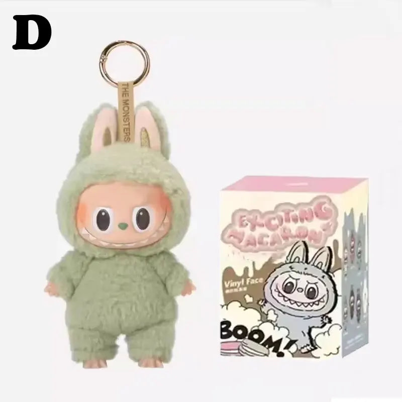 Labubu Heartbeat Macaron Monster Face Blind Box Figurine