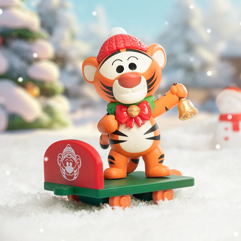 POP MART Disney Winnie the Pooh Gift Giving Series Figures Mystery Box 1PC/9PCS POPMART Blind Box