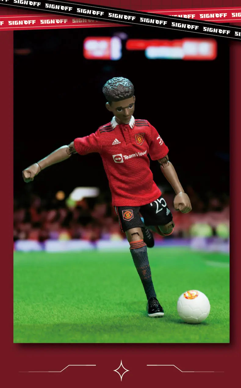 SIGNOFF X ZEROWORKS MANCHESTER UNITED COLLECTIBLE ACTION FIGURE Ball-jointed Doll