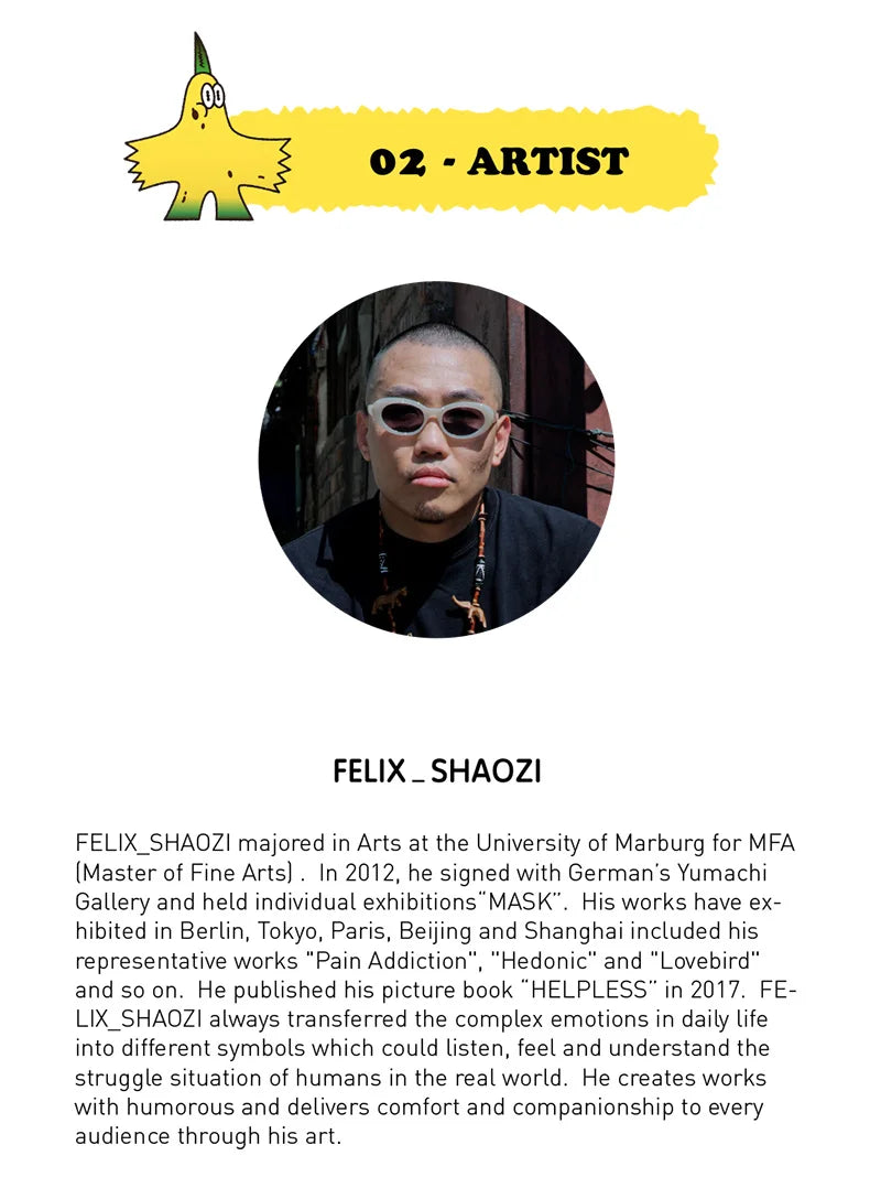 POP MART inner flow Birdman Banana Limited Edition Action Figure by FELIX_SHAOZI (2pcs per user ID)