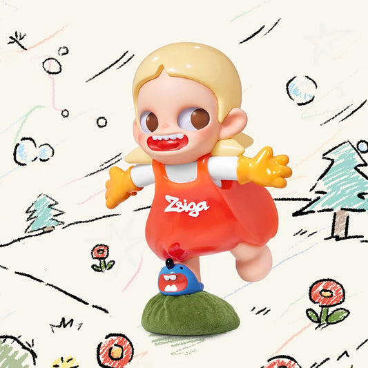 POP MART Zsiga Borderline Drifter Series Figures 1PC/12PCS Blind Box POPMART