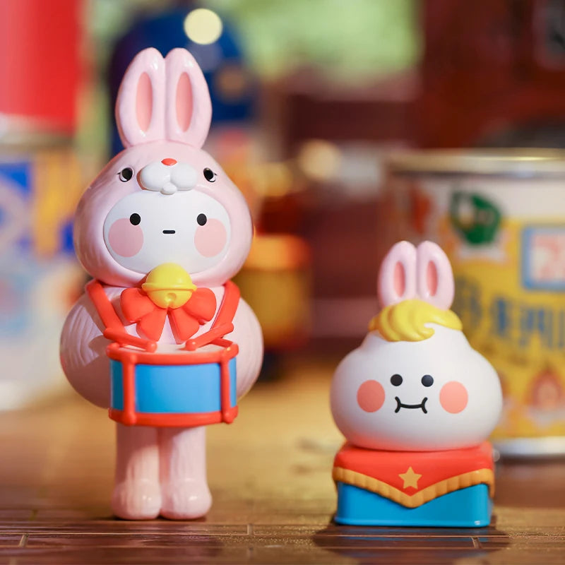 POP MART BOBO&COCO Vintage ZAKKA Series Blind Box Doll Binary Action Figure Birthday Gift Kid Toy Mystery Box
