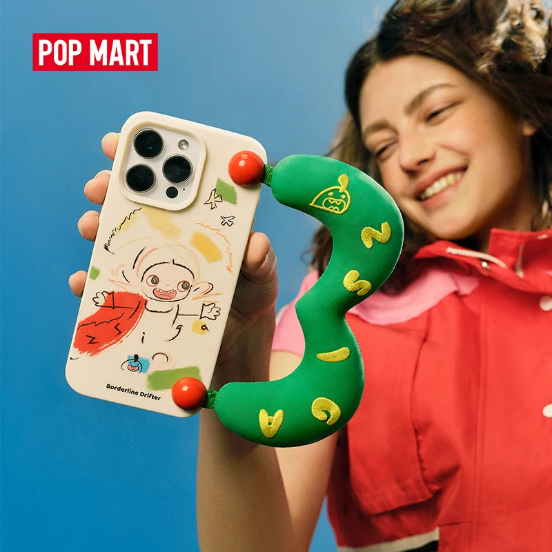POP MART Zsiga Borderline Drifter Series-Phone Case for iPhone 15 Pro Max / 15 Pro/16 Pro Max