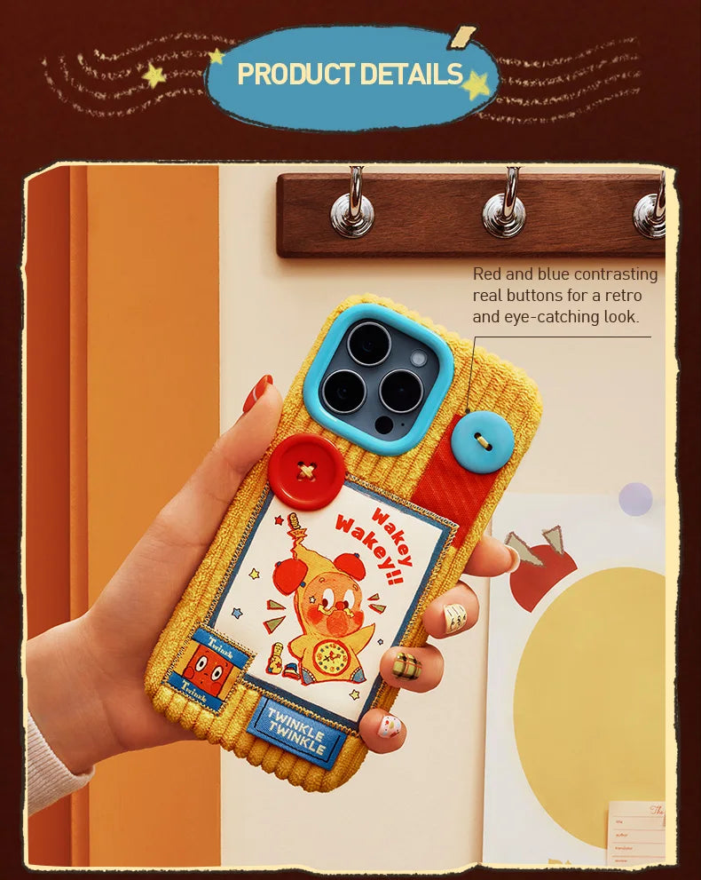 POP MART Twinkle Twinkle Be a Little Star Series-Phone Case for iPhone 15 Pro Max/ 16 Pro/ 16 Pro Max
