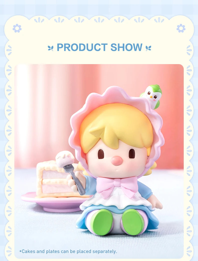 POP MART Sweet Bean Travelling During Flower Season 100% Figure Cute Toy