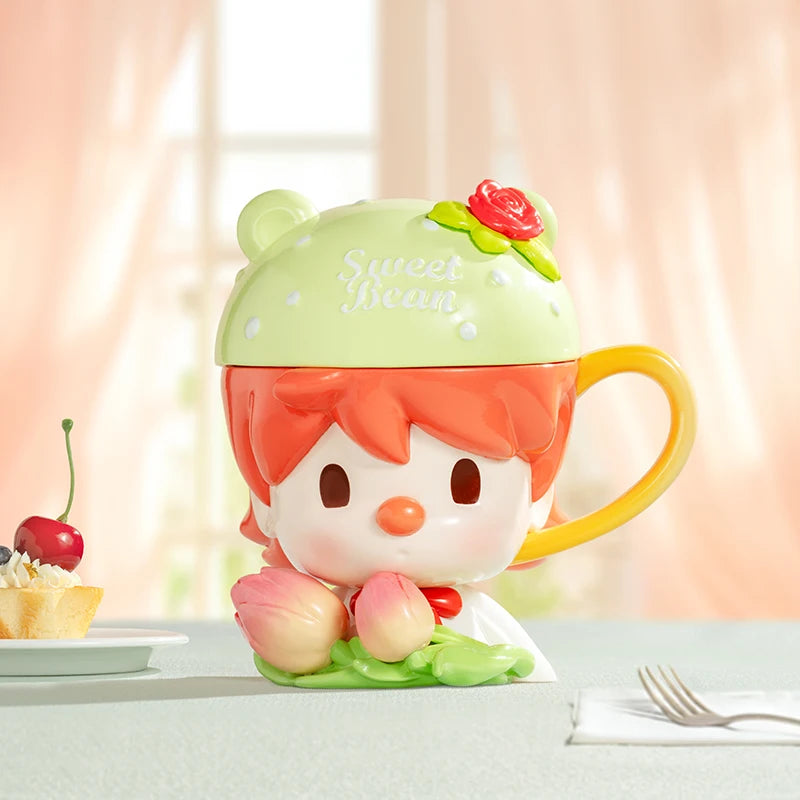 POP MART Sweet Bean Afternoon Tea Series Mystery Box 1PC/9PCS POPMART Blind Box Anime Action Figure Cute Figurine