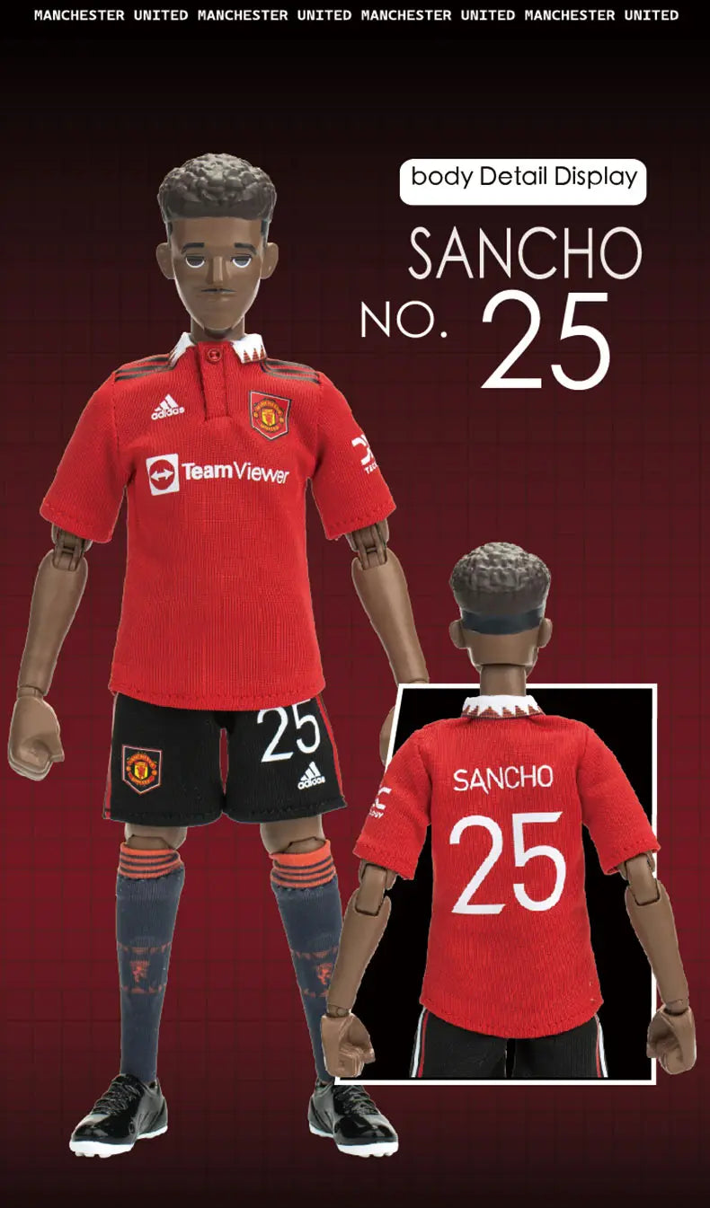 SIGNOFF X ZEROWORKS MANCHESTER UNITED COLLECTIBLE ACTION FIGURE Ball-jointed Doll
