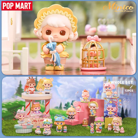 POP MART MINICO My Little Princess Series Mystery Box Figure Gift Kid Toy Blind Box