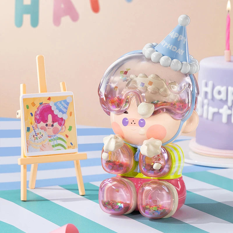 POP MART PINO JELLY Birthday Bash Figurine 200% Figurine