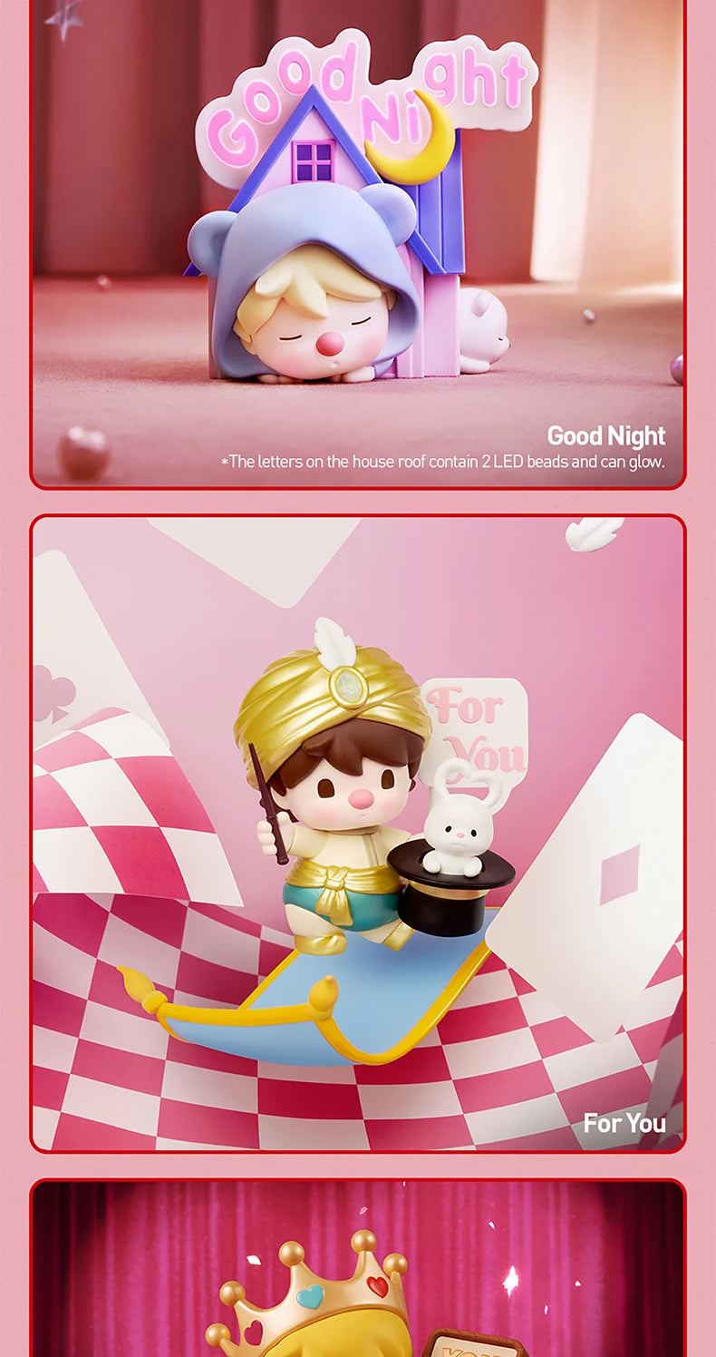 POP MART Sweet Bean The Language of Love Series Figures 1PC/12PCS POPMART Blind Box Figure