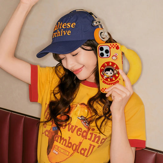 POP MART HACUIPUPU-Rolling Time Machine Series-Phone Case for iPhone 16 Pro/16 Pro Max