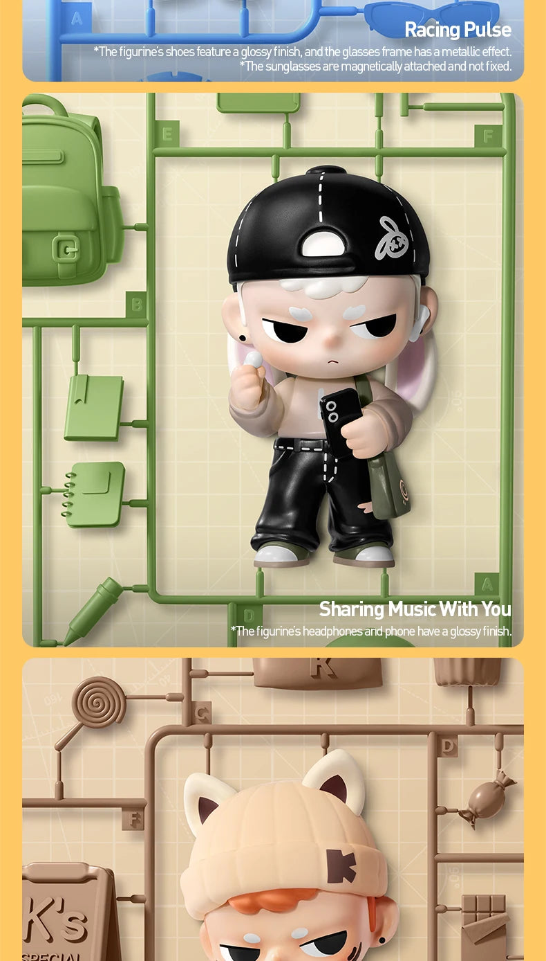 POP MART KUBO 24/7 YOU Series Figures 1PC/12PCS Blind Box POPMART