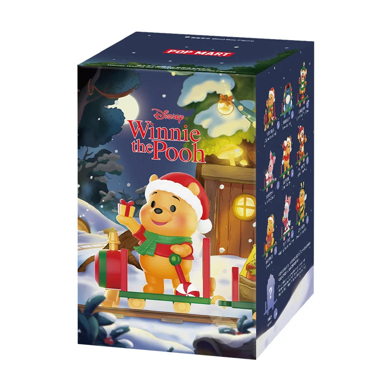 POP MART Disney Winnie the Pooh Gift Giving Series Figures Mystery Box 1PC/9PCS POPMART Blind Box