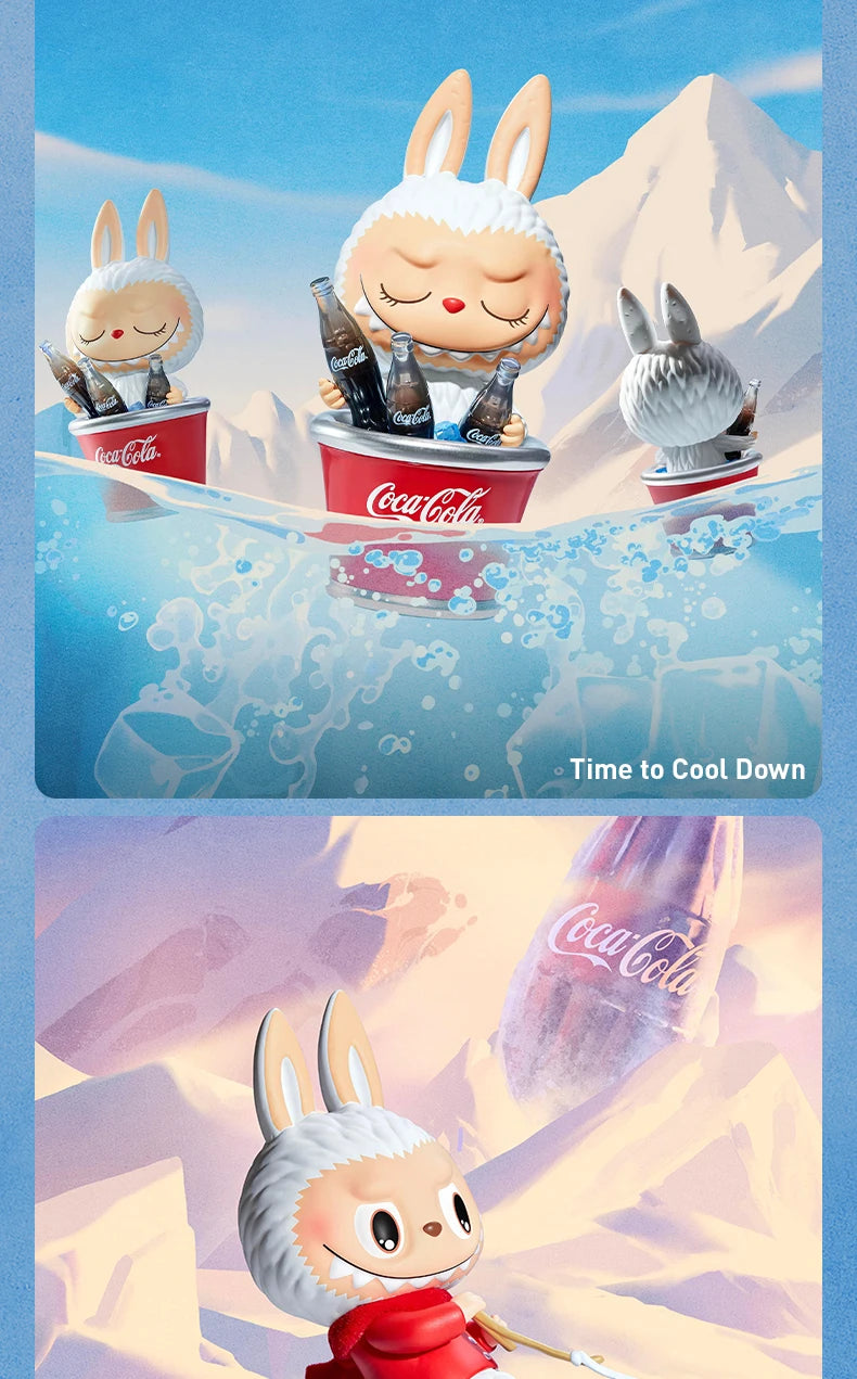 POP MART THE MONSTERS COCA-COLA Series Figures 1PC/10PCS POPMART LABUBU Blind Box