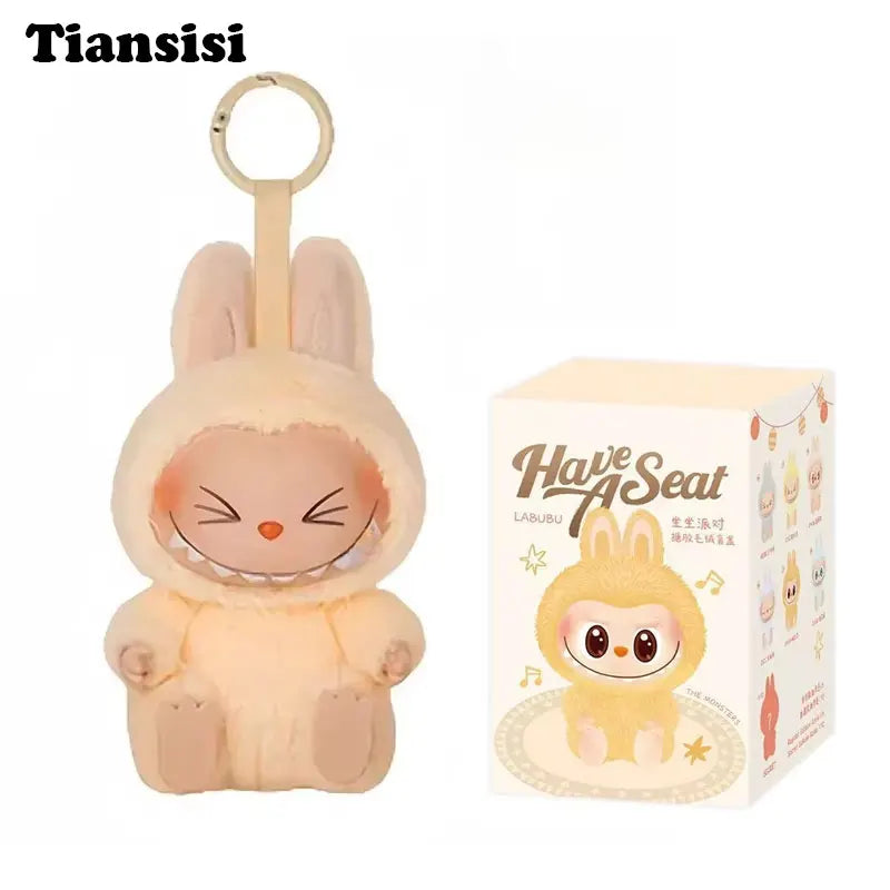 Labubu Heartbeat Macaron Monster Face Blind Box Figurine