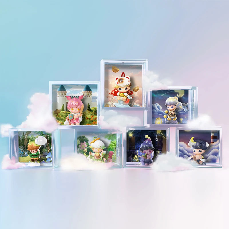 POP MART DIMOO Weaving Wonders Series Figures 1PC/12PCS POPMART Blind Box Figure