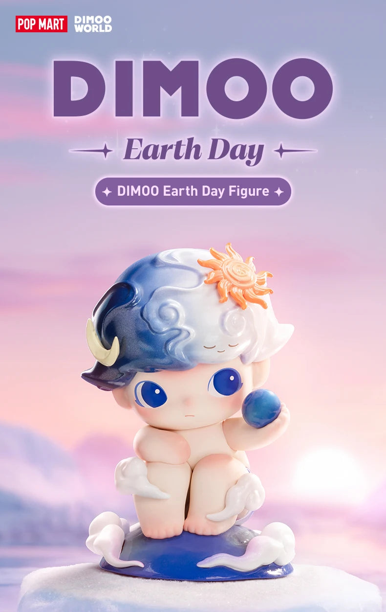 POP MART DIMOO Earth Day Figure Limited to 2pcs per Order