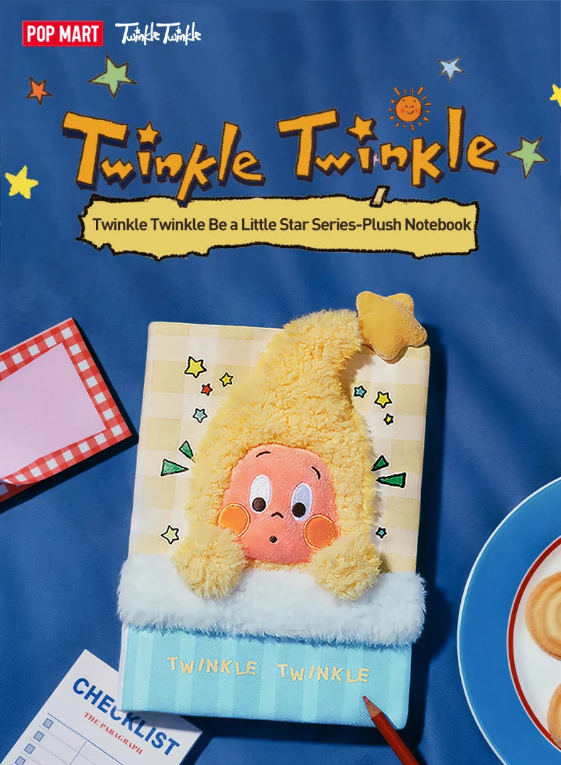 POP MART Twinkle Twinkle Be a Little Star Series-Plush Handbooks
