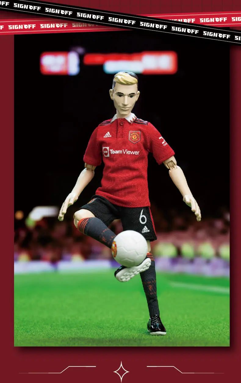 SIGNOFF X ZEROWORKS MANCHESTER UNITED COLLECTIBLE ACTION FIGURE Ball-jointed Doll