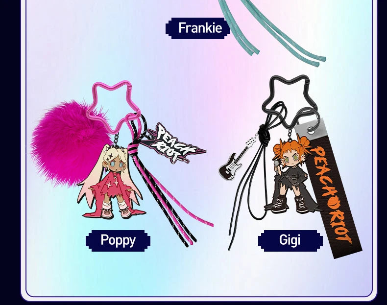 POP MART Lil Peach Riot: Loading! Series - Key Chain