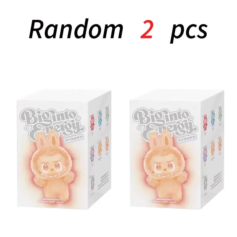 Labubu Heartbeat Macaron Monster Face Blind Box Figurine