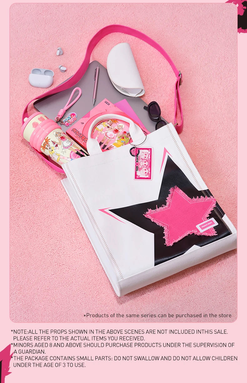 POP MART Peach Riot Rush Hour Series-Shoulder Bag