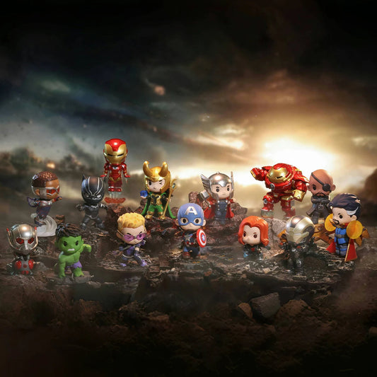 POP MART MARVEL The Avengers Series Blind Box Mystery Box 1PC/6PCS Blind Box