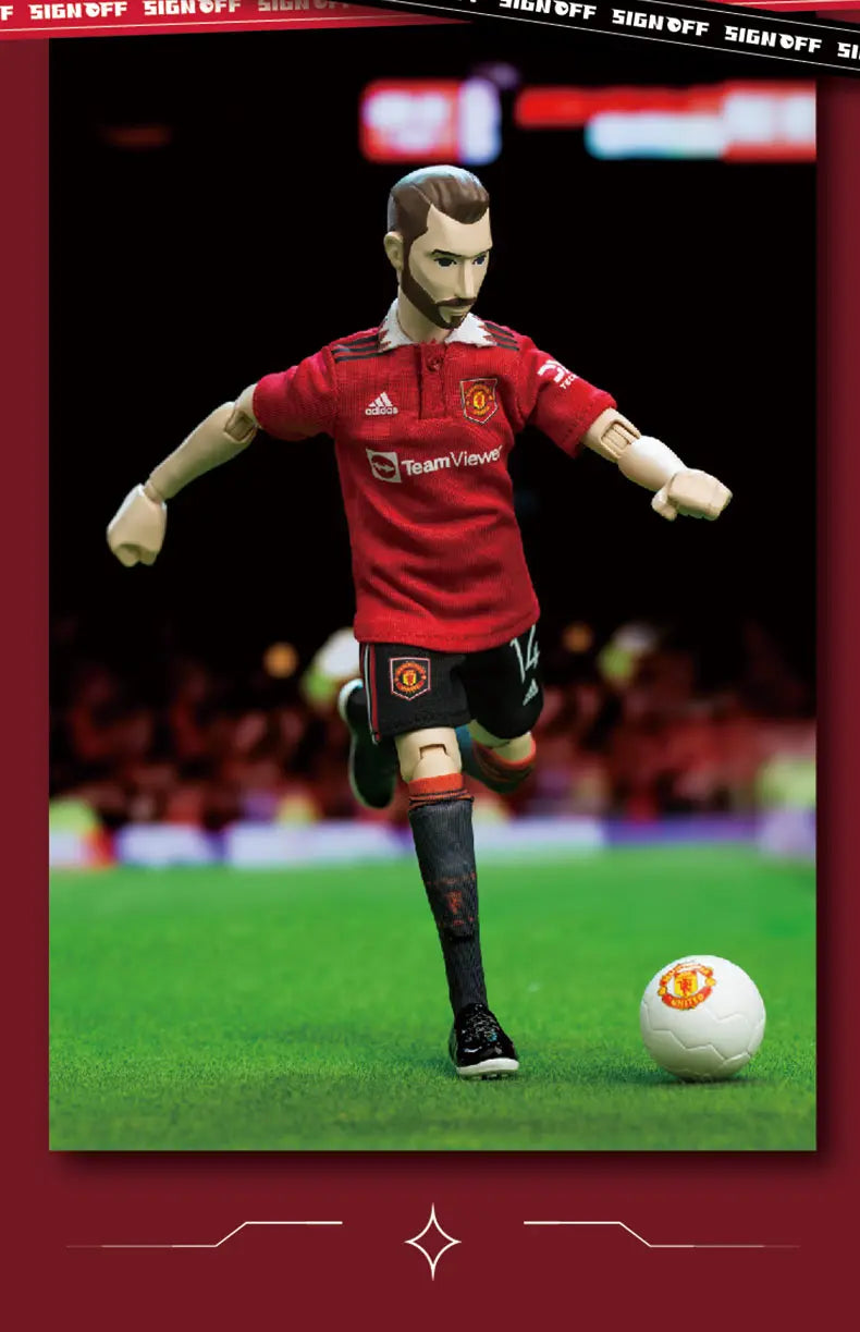 SIGNOFF X ZEROWORKS MANCHESTER UNITED COLLECTIBLE ACTION FIGURE Ball-jointed Doll