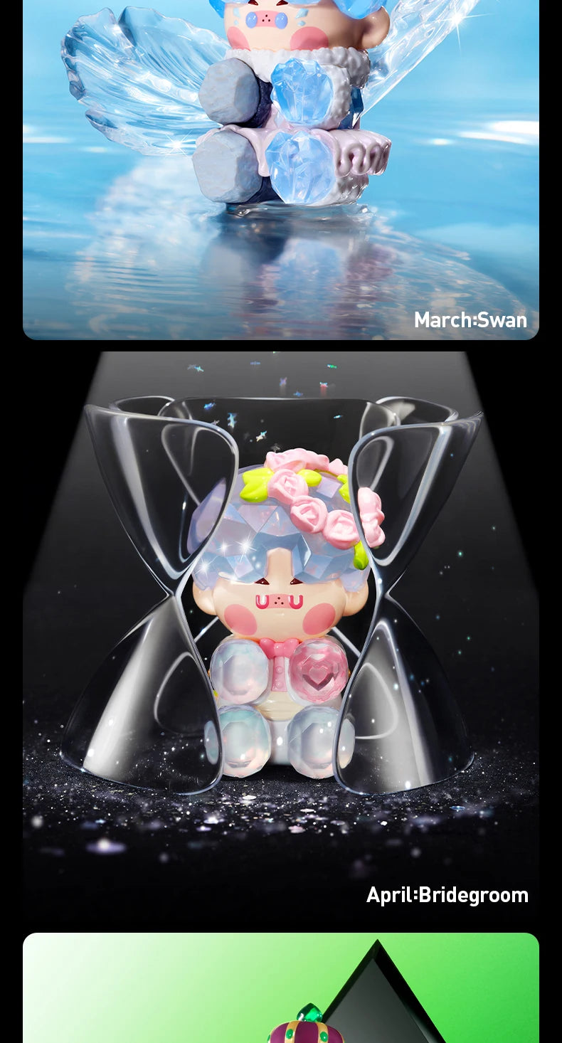 POP MART PINO JELLY Hard & Shiny Series Figures 1PC/12PCS Blind Box POPMART
