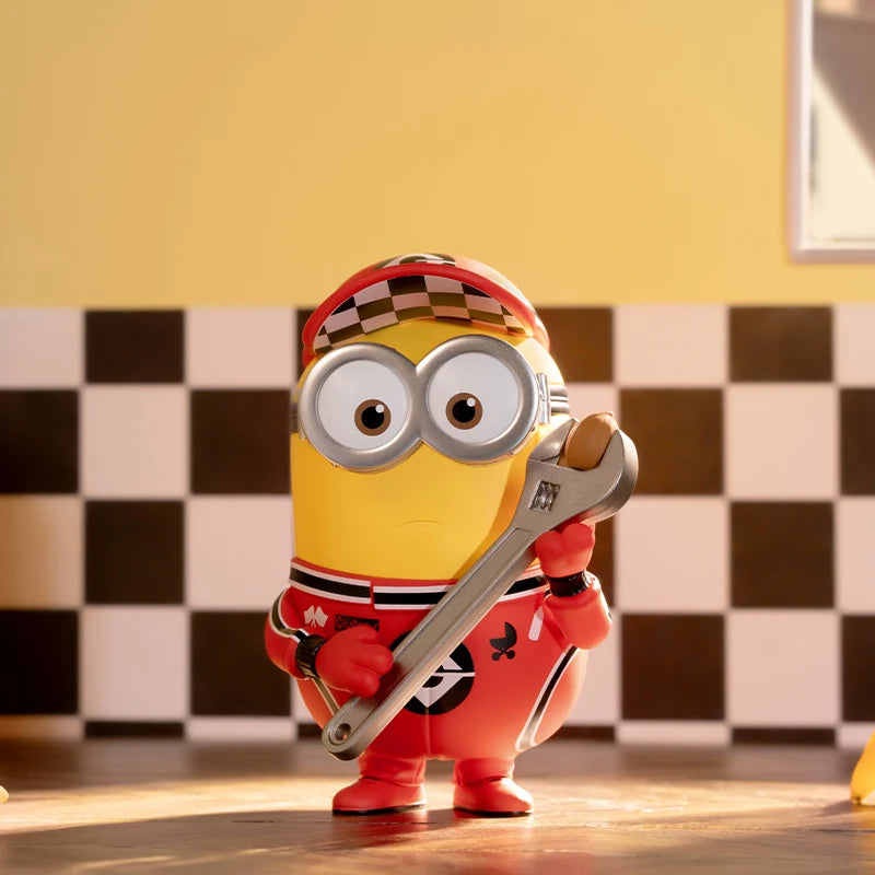 POP MART Universal Despicable Me 4 Series Mystery Box 1PC/12PCS POPMART Minions Blind Box Action Figure Cute Toy Birthday Gift