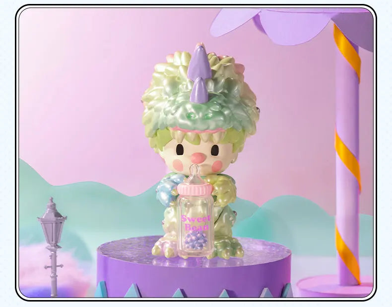 POP MART Sweet Bean x INSTINCTOY Sweet Together Series Mystery Box 1PC/12PCS Blind Box Action Figure Cute Toy