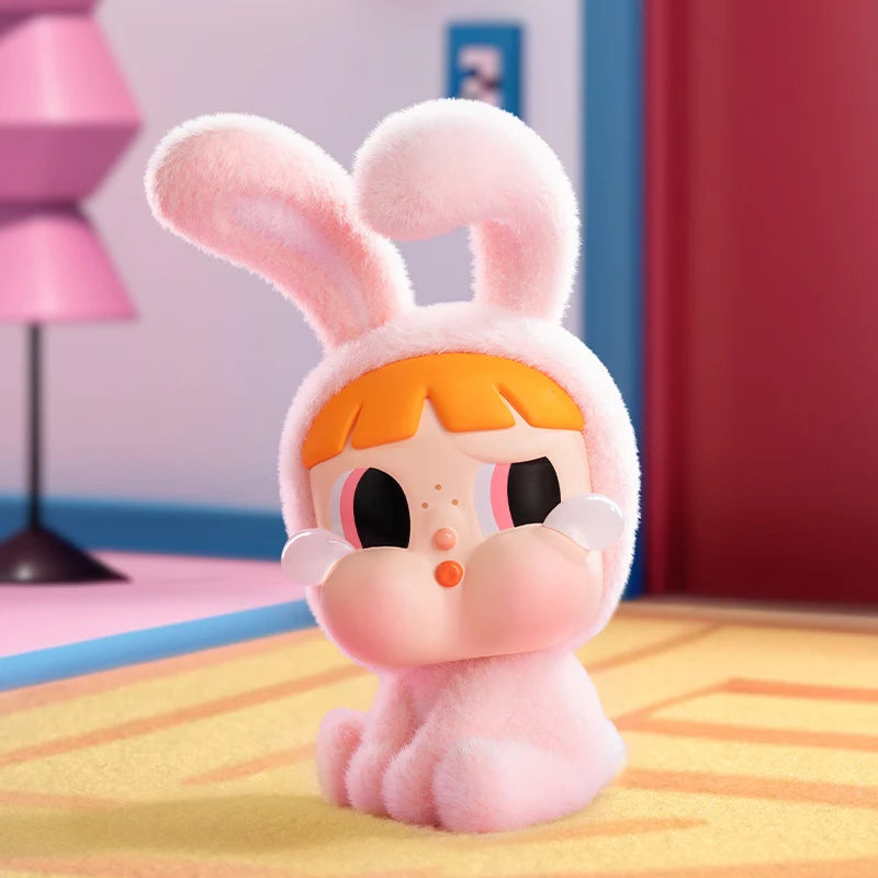 【EU Exclusive】POP MART CRYBABY X Powerpuff Girls Series Mystery Box by Molly 1PC/12PCS POPMART Blind Box Action Figure Cute Toy