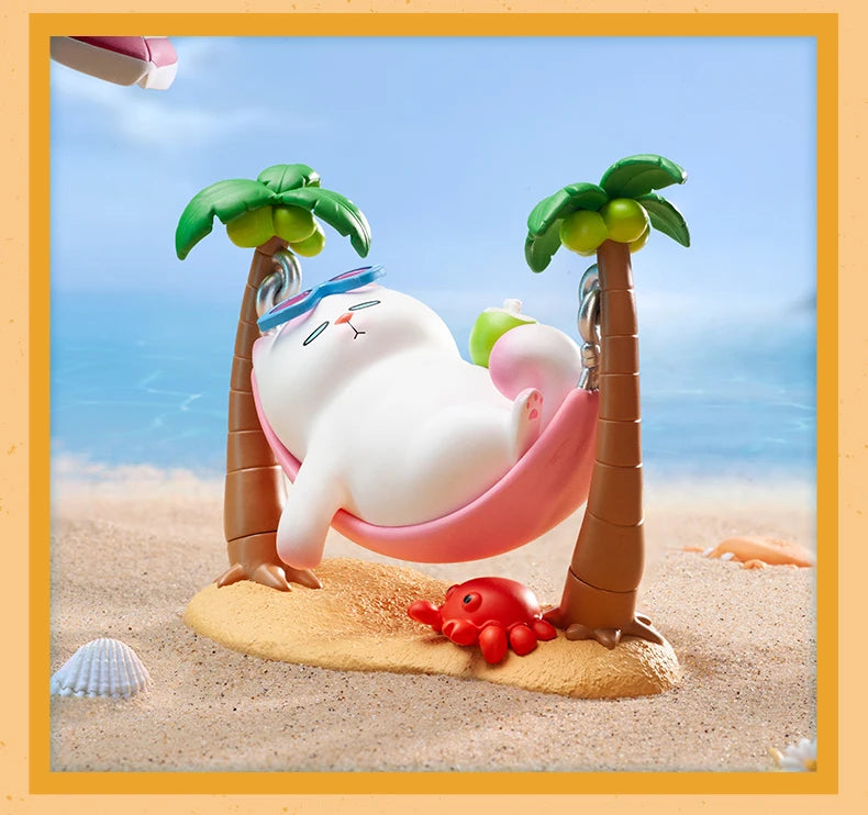 POP MART ViViCat Holiday Series Mystery Box 1PC/9PCS Blind Box POPMART Action Figurine Cute Cat Kids Toy