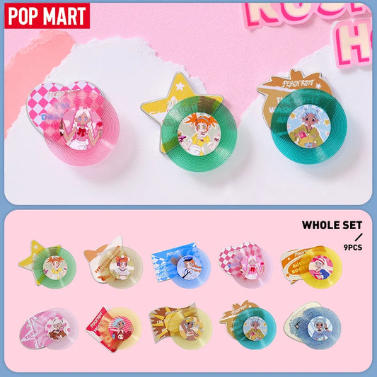 POP MART Peach Riot Rush Hour Series-Fridge Magnet Blind Box 1PC/9PCS POPMART Mystery Box