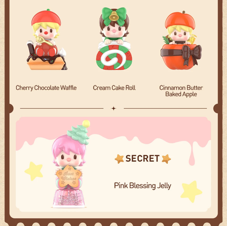 POP MART Sweet Bean Frozen Time Dessert Box Series Figures
