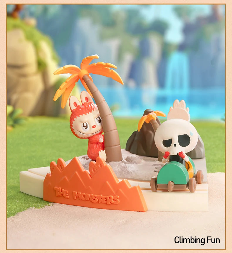 POP MART THE MONSTERS Playing Games Series Scene Sets Mystery Box 1PC/6PCS POPMART Blind Box Action Figure
