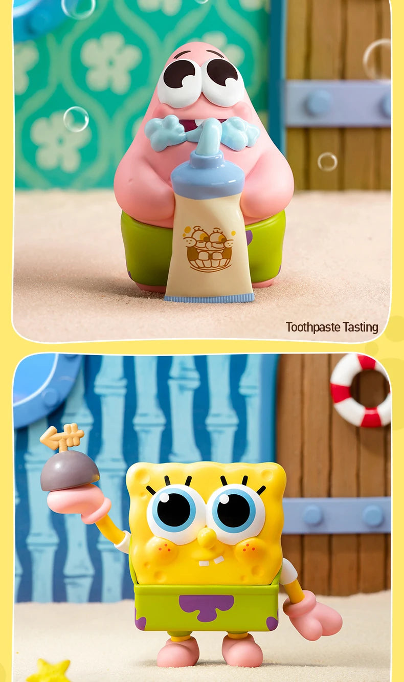 POP MART SpongeBob Best Friends Series Figures 1PC/12PCS Blind Box POPMART
