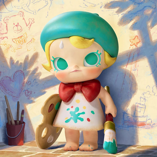 POP MART Baby Molly Future Painter Figurine Limited to 1pc per order